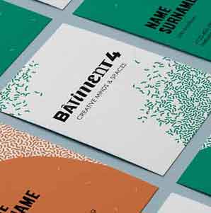 BATIMENT 4 CARTE DE VISITE