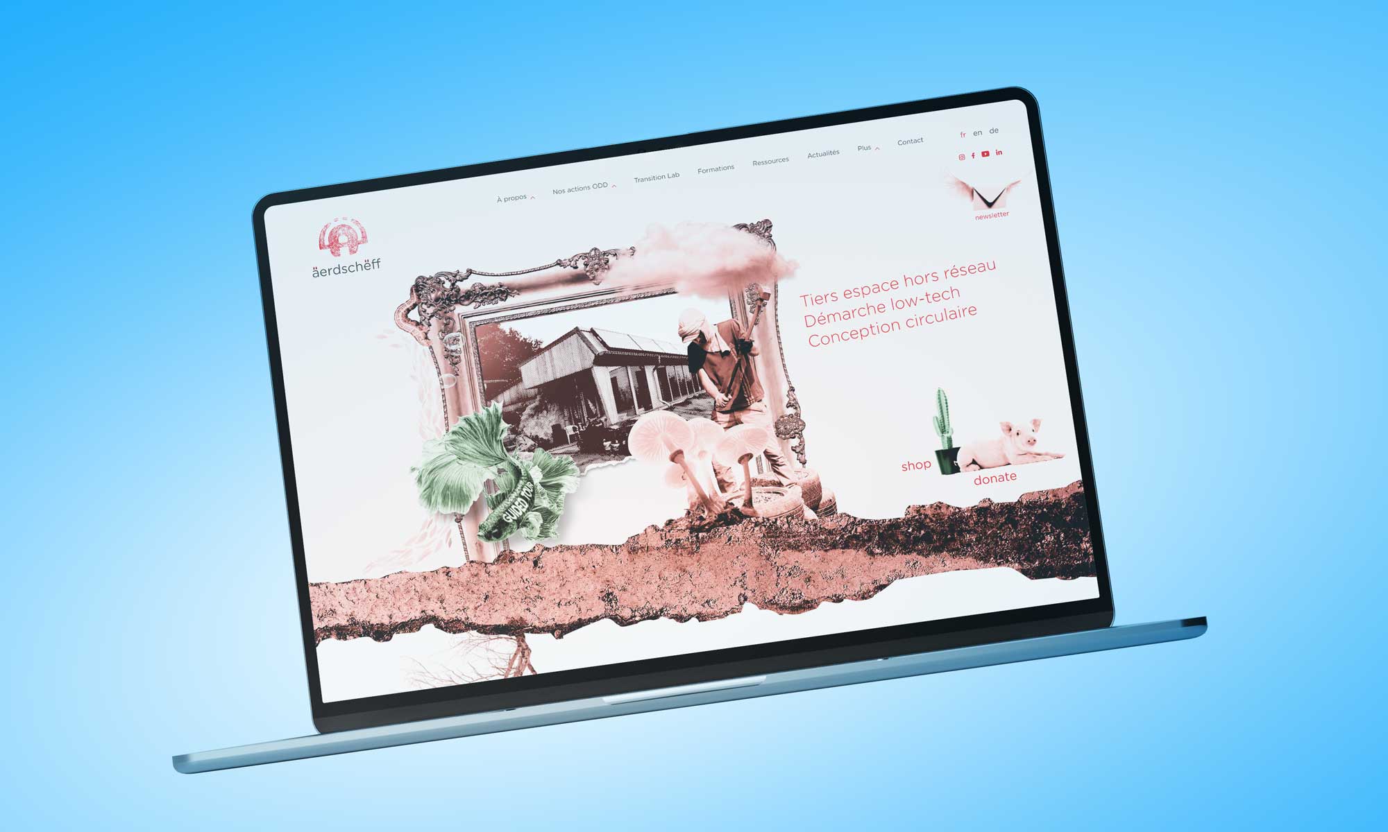 Site Äerdschëff