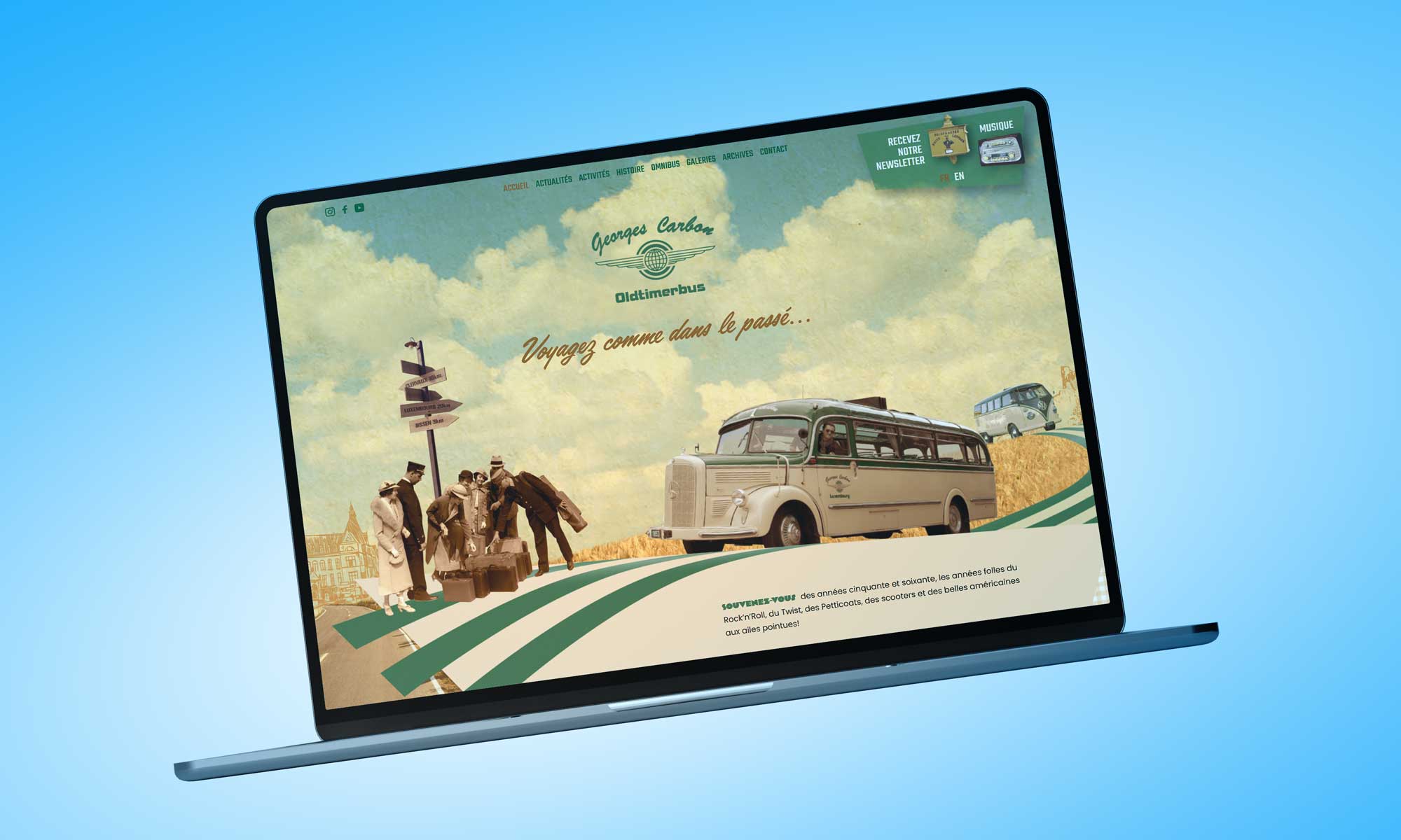 Site Oldtimerbus